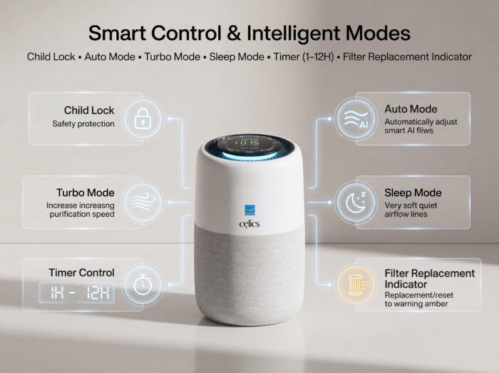 Celics PureOne | Smart Air Purifier - Image 8